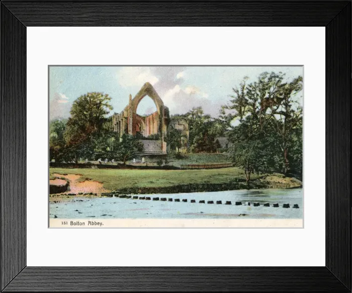 Framed Print : Bolton Abbey, Skipton, Yorkshire Framed Print : Bolton Abbey, Skipton, Yorkshire