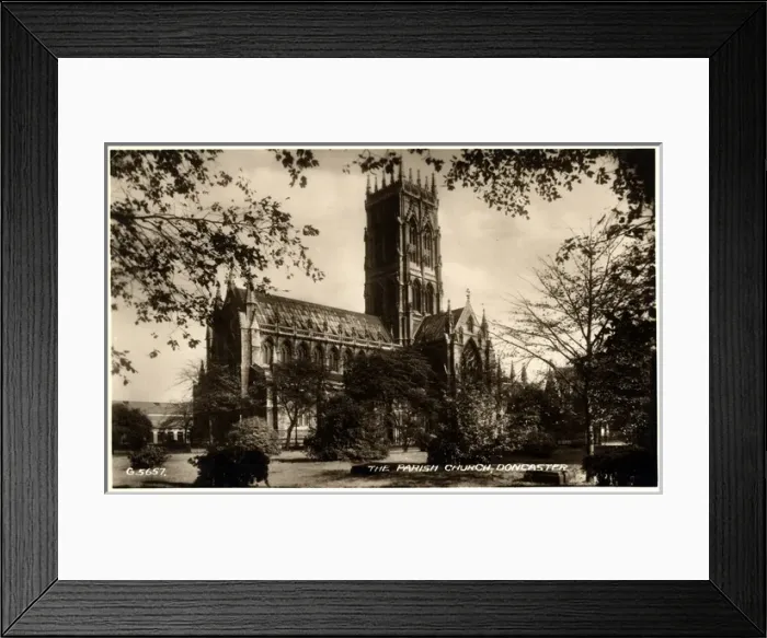 Framed Print : Parish Church, Doncaster, Yorkshire Framed Print : Parish Church, Doncaster, Yorkshire