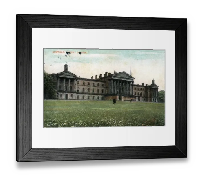Framed Print : Worsley College, Sheffield, Yorkshire Framed Print : Worsley College, Sheffield, Yorkshire