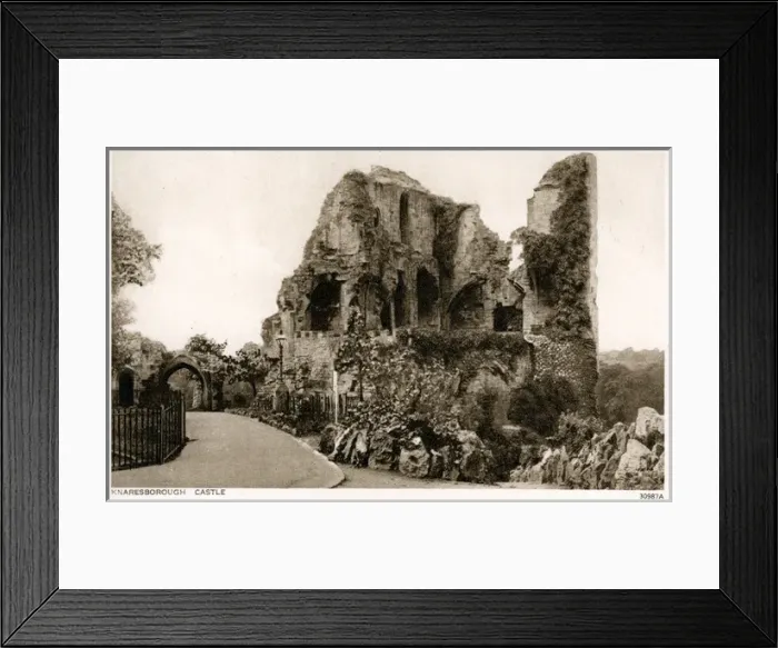 Framed Print : Castle, Knaresborough, Yorkshire Framed Print : Castle, Knaresborough, Yorkshire