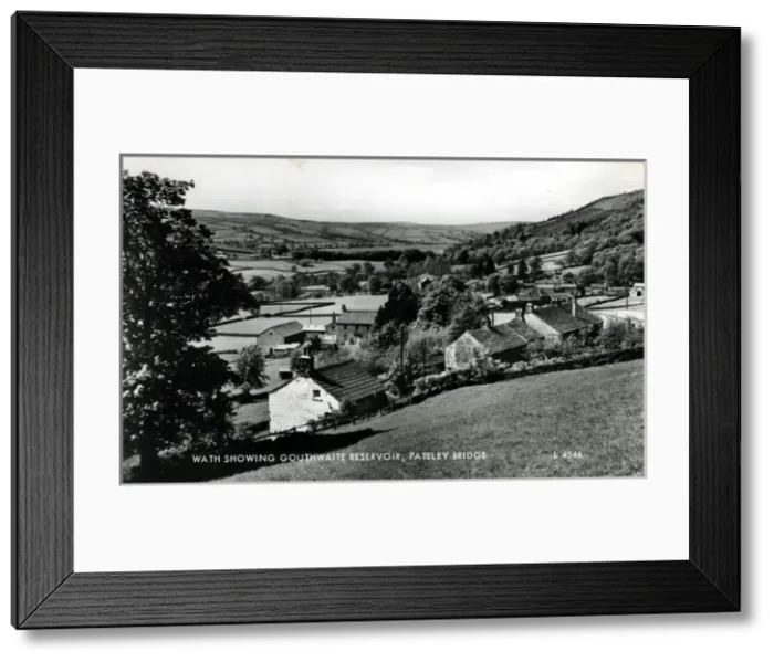 Framed Print : General View Showing Gouthwaite Reservoir, Wath, Yorkshire Framed Print : General View Showing Gouthwaite Reservoir, Wath, Yorkshire