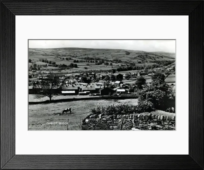 Framed Print : General View, Pateley Bridge, Yorkshire Framed Print : General View, Pateley Bridge, Yorkshire
