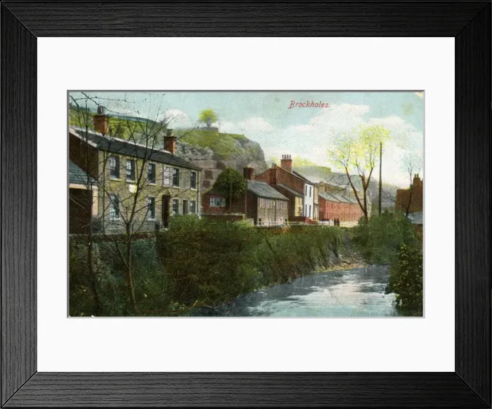Framed Print : Along the River Holme, Brockholes, Yorkshire Framed Print : Along the River Holme, Brockholes, Yorkshire