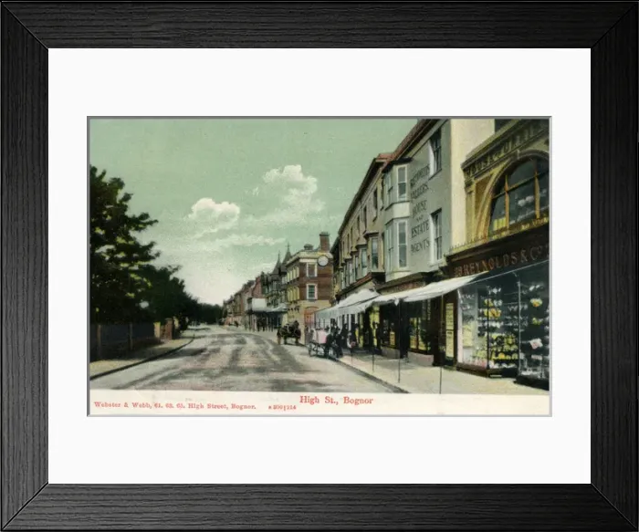 Framed Print : High Street, Bognor Regis, Sussex Framed Print : High Street, Bognor Regis, Sussex