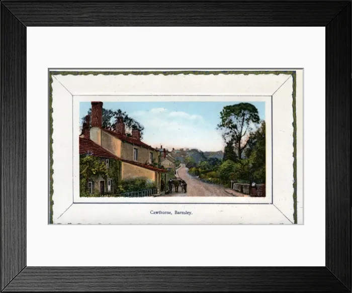 Framed Print : The Village, Cawthorne, Yorkshire Framed Print : The Village, Cawthorne, Yorkshire