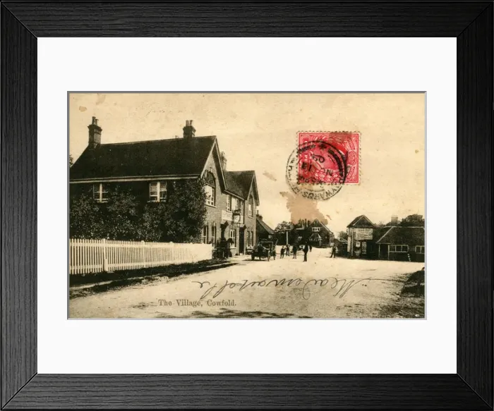 Framed Print : The Village, Cowfold, Sussex