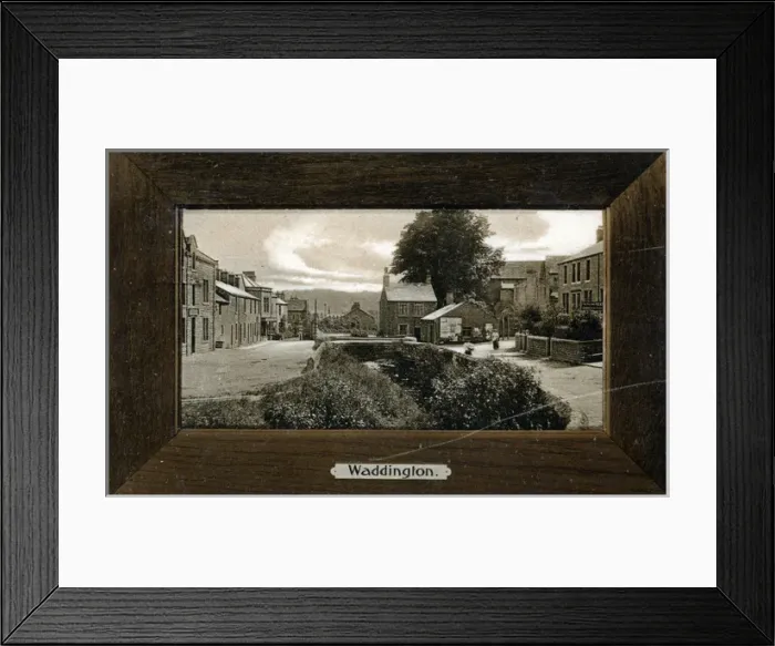 Framed Print : The Village, Waddington, Lancashire Framed Print : The Village, Waddington, Lancashire