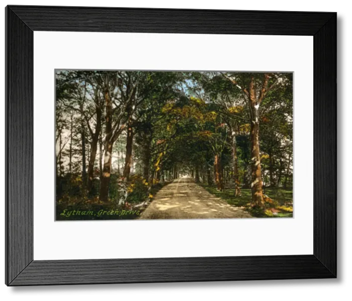 Framed Print : Green Drive, Lytham, Lancashire Framed Print : Green Drive, Lytham, Lancashire