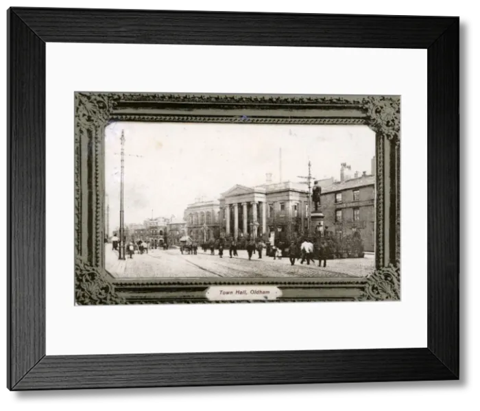 Framed Print : Town Hall, Oldham, Lancashire Framed Print : Town Hall, Oldham, Lancashire