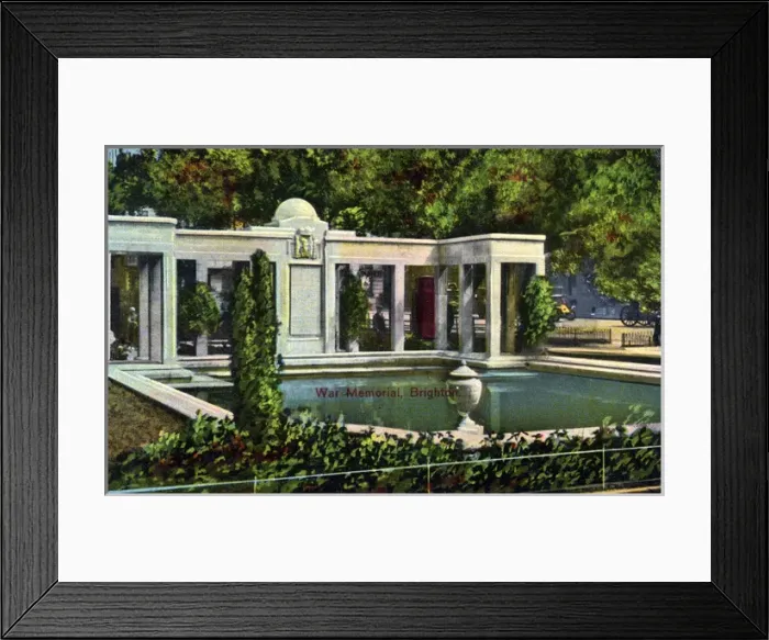 Framed Print : War Memorial, Brighton, Sussex Framed Print : War Memorial, Brighton, Sussex