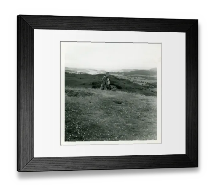 Framed Print : By the Melville Monument, Comrie, Fifeshire Framed Print : By the Melville Monument, Comrie, Fifeshire