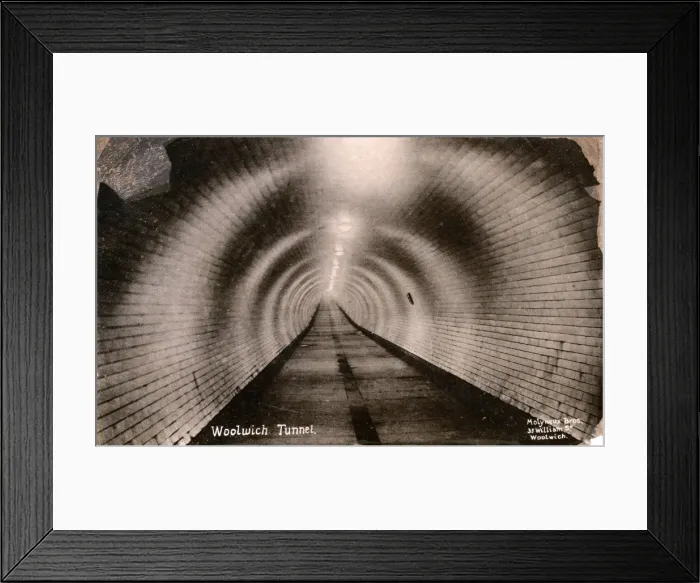 Framed Print : The Tunnel, Woolwich, London Framed Print : The Tunnel, Woolwich, London