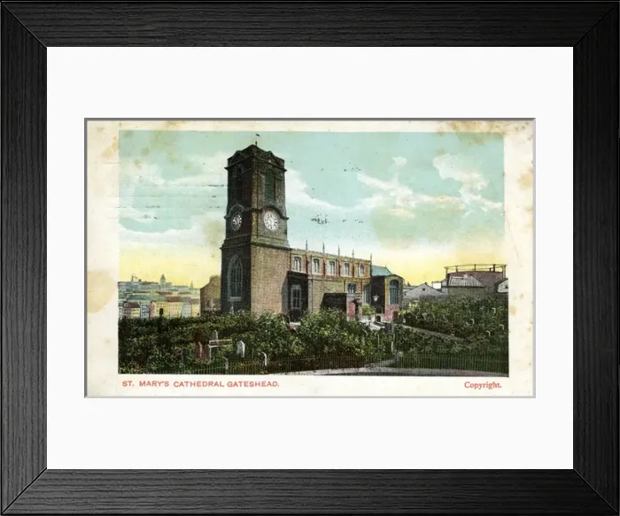 Framed Print : St Marys Cathedral, Gateshead, Northumberland Framed Print : St Marys Cathedral, Gateshead, Northumberland