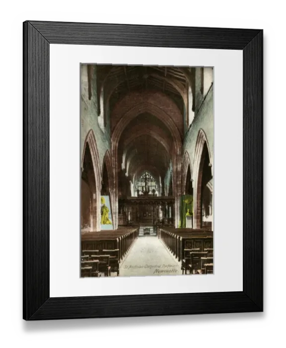 Framed Print : The Nave, St Nicholas Cathedral, County Durham Framed Print : The Nave, St Nicholas Cathedral, County Durham