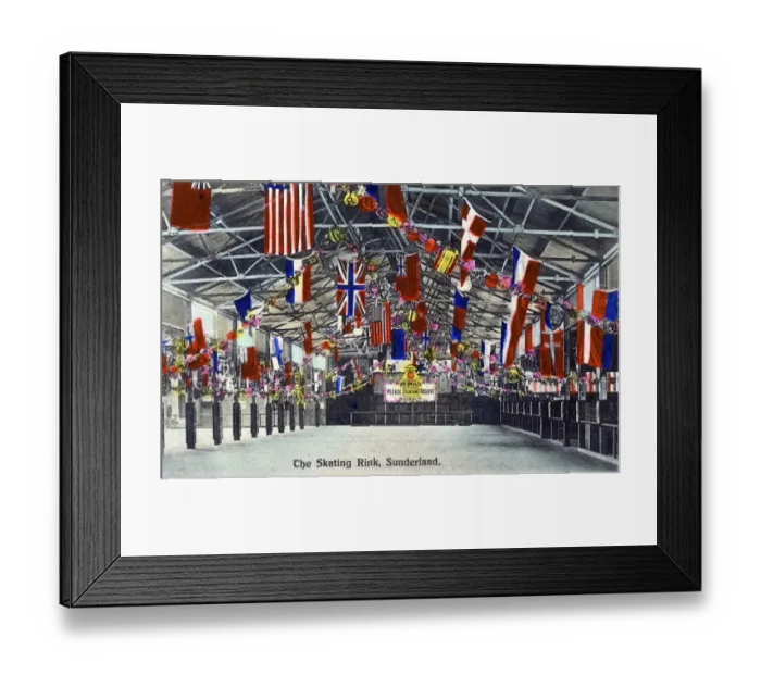 Framed Print : The Skating Rink, Sunderland, County Durham Framed Print : The Skating Rink, Sunderland, County Durham