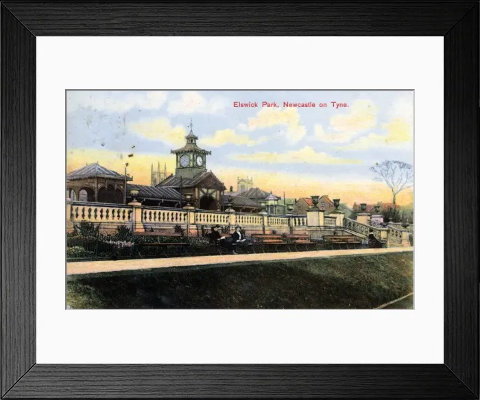 Framed Print : Elswick Park, Newcastle upon Tyne, County Durham Framed Print : Elswick Park, Newcastle upon Tyne, County Durham