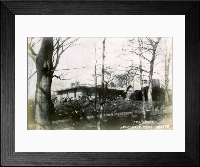 Framed Print : Tea Rooms, Armstrong Park, Heaton, County Durham Framed Print : Tea Rooms, Armstrong Park, Heaton, County Durham