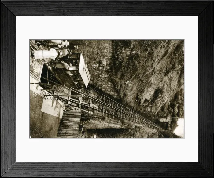 Framed Print : The Cliff Lift, Lynmouth, Devon Framed Print : The Cliff Lift, Lynmouth, Devon