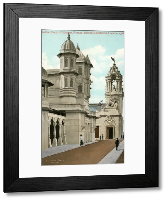Framed Print : Court of Honour - Franco-British Exhibition, White City Framed Print : Court of Honour - Franco-British Exhibition, White City