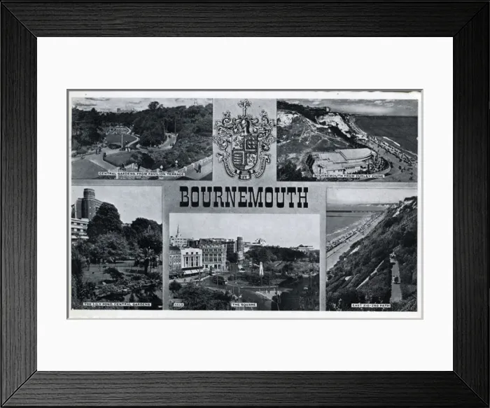 Framed Print : Multiview, Bournemouth, Dorset Framed Print : Multiview, Bournemouth, Dorset