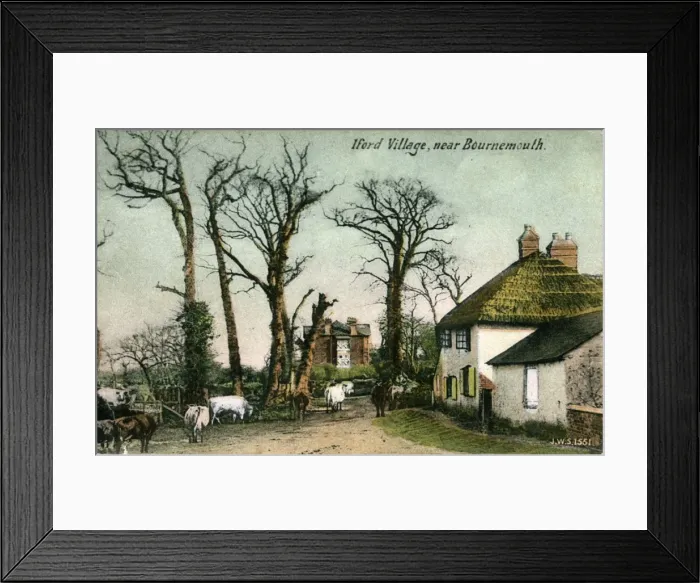 Framed Print : The Village, Iford, Dorset Framed Print : The Village, Iford, Dorset