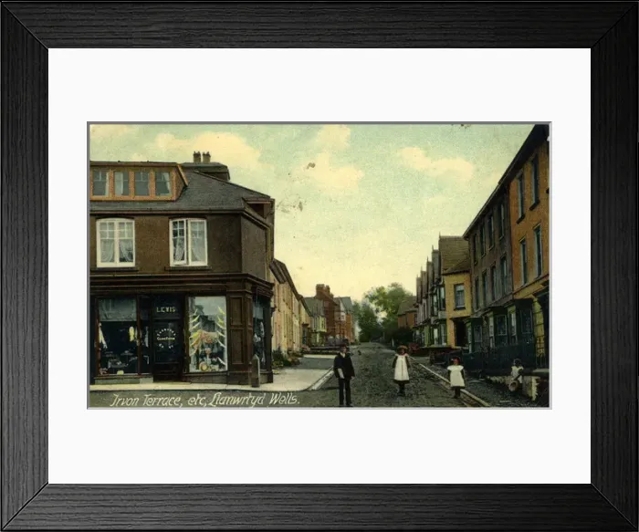 Framed Print : Irfon Terrace, Llanwrtyd Wells, Brecknockshire Framed Print : Irfon Terrace, Llanwrtyd Wells, Brecknockshire