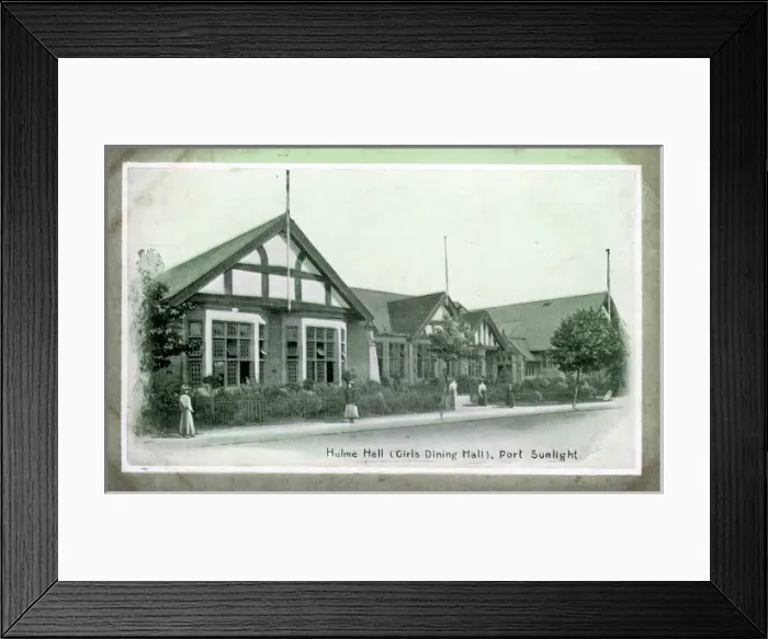 Framed Print : Hulme Hall - Girls Dining Room, Port Sunlight, Lancashire Framed Print : Hulme Hall - Girls Dining Room, Port Sunlight, Lancashire