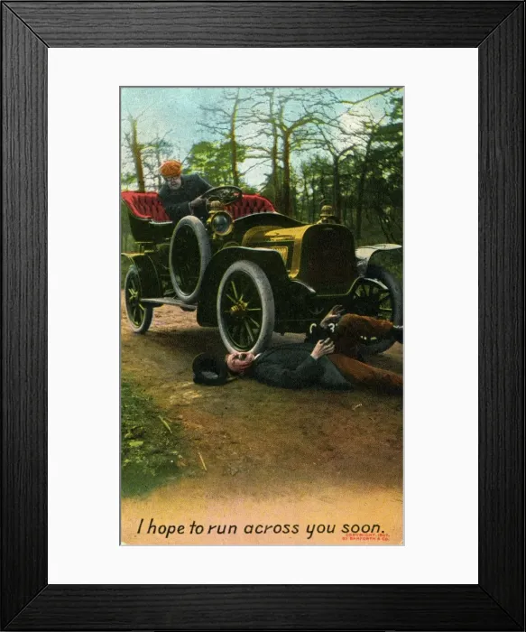 Framed Print : Argyll Vintage Car