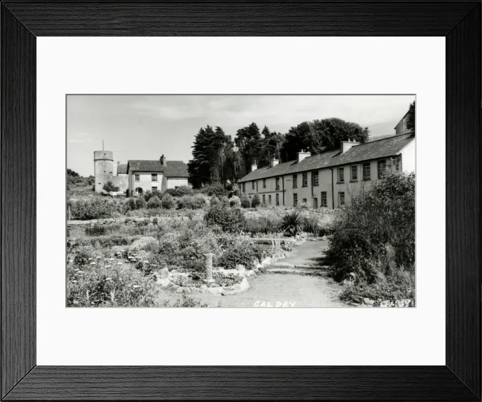 Framed Print : Caldey Island, Wales - Cistercian monastic community Framed Print : Caldey Island, Wales - Cistercian monastic community