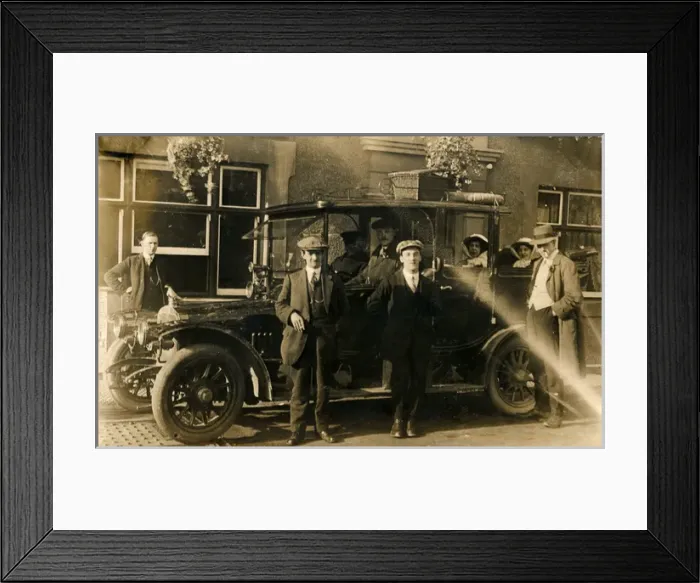 Framed Print : Sunbeam Landaulet - Vintage Car Framed Print : Sunbeam Landaulet - Vintage Car