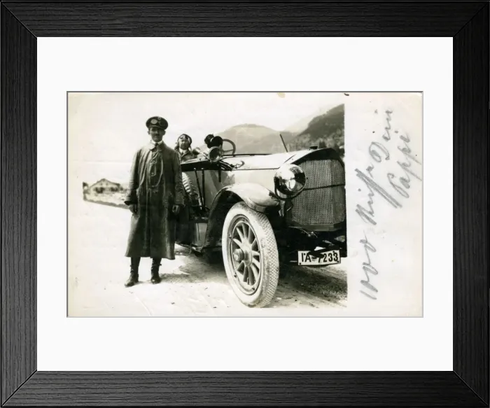 Framed Print : Benz Vintage Car Framed Print : Benz Vintage Car