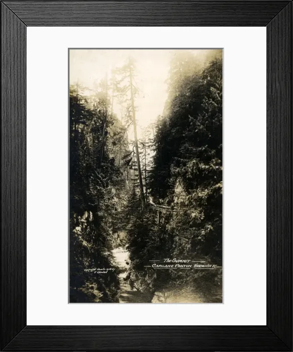 Framed Print : The Summit Capilano Canyon, Vancouver, British Columbia Framed Print : The Summit Capilano Canyon, Vancouver, British Columbia