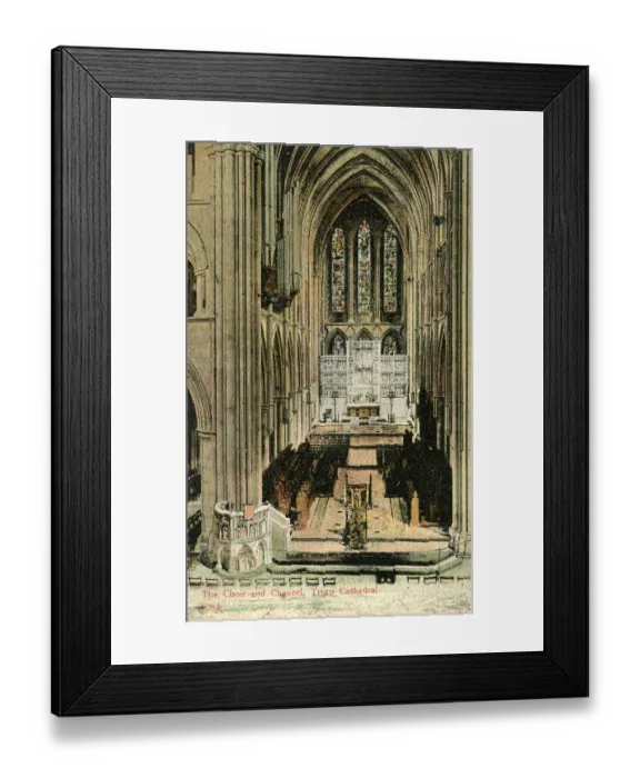Framed Print : Cathedral Choir & Chancel, Truro, Cornwall Framed Print : Cathedral Choir & Chancel, Truro, Cornwall