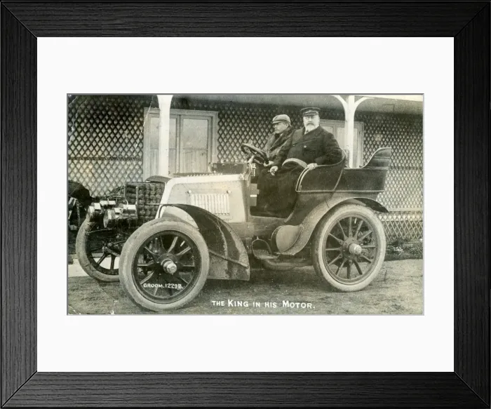 Framed Print : Daimler Vintage Car - Automobile Framed Print : Daimler Vintage Car - Automobile