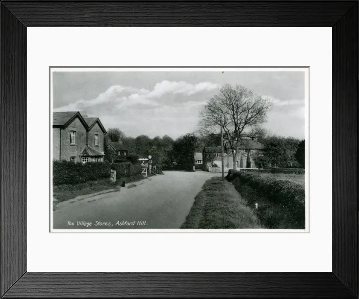 Framed Print : The Village Stores, Ashford Hill, Hampshire Framed Print : The Village Stores, Ashford Hill, Hampshire