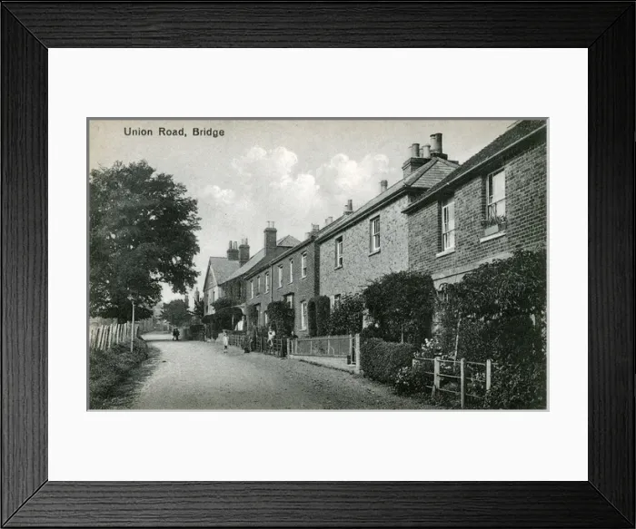 Framed Print : Union Road, Bridge, Kent Framed Print : Union Road, Bridge, Kent