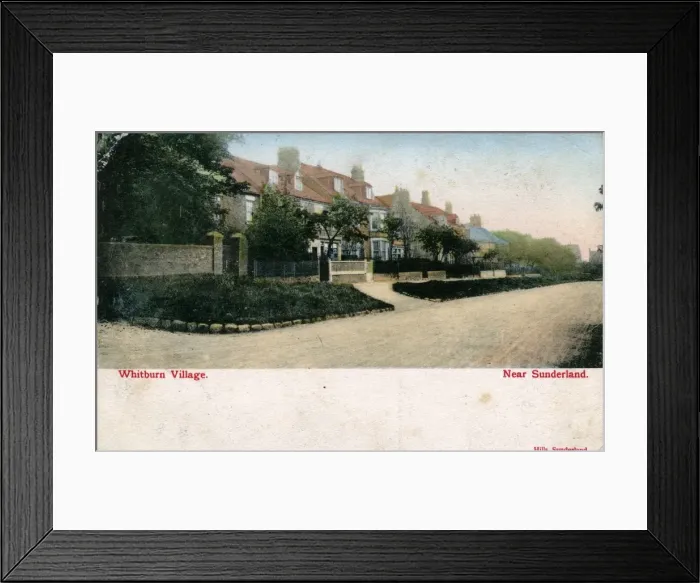 Framed Print : The Village, Whitburn, County Durham Framed Print : The Village, Whitburn, County Durham