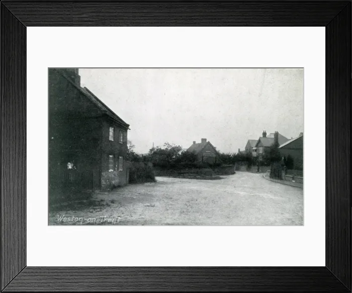 Framed Print : The Village, Weston-on-Trent, Derbyshire Framed Print : The Village, Weston-on-Trent, Derbyshire