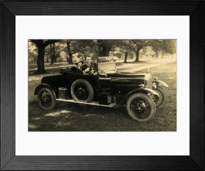 Framed Print : Vintage Car (awaiting identification - possibly a Studebaker Framed Print : Vintage Car (awaiting identification - possibly a Studebaker