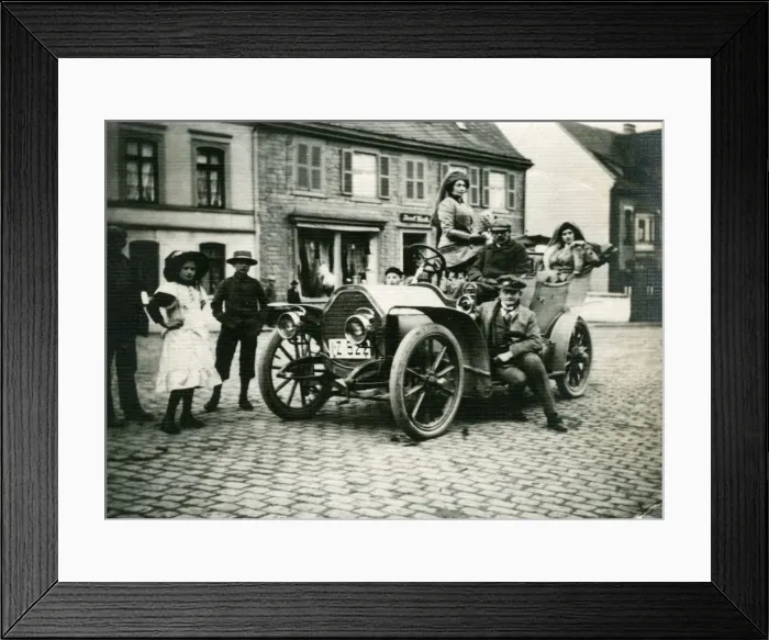 Framed Print : 1906 Aries Double Phaeton Framed Print : 1906 Aries Double Phaeton