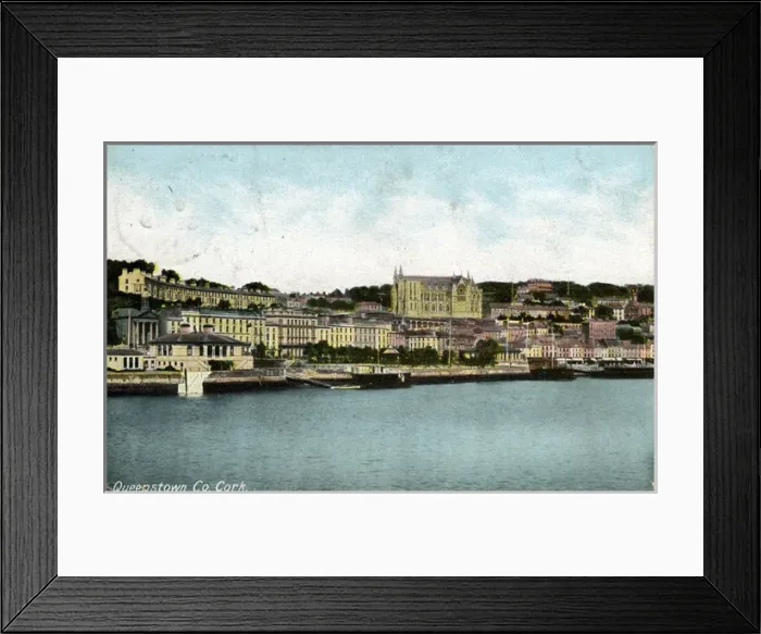 Framed Print : General View, Cobh - Queenstown, County Cork Framed Print : General View, Cobh - Queenstown, County Cork