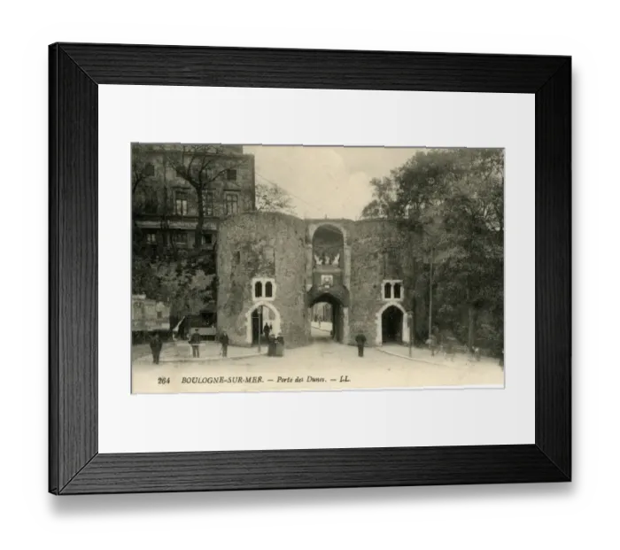 Framed Print : Porte des Dunes, Boulogne-Sur-Mer, Pas-de-Calais Framed Print : Porte des Dunes, Boulogne-Sur-Mer, Pas-de-Calais