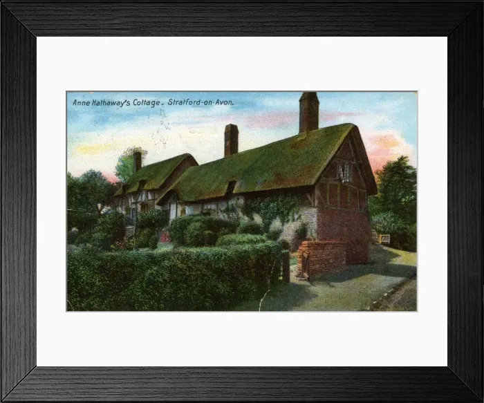 Framed Print : Anne Hathaways Cottage, Shottery, Warwickshire Framed Print : Anne Hathaways Cottage, Shottery, Warwickshire