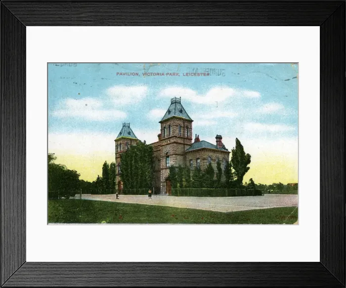 Framed Print : The Pavilion, Victoria Park, Leicestershire Framed Print : The Pavilion, Victoria Park, Leicestershire