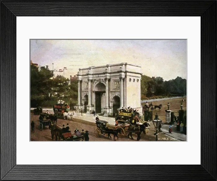 Framed Print : Marble Arch, Mayfair, London Framed Print : Marble Arch, Mayfair, London