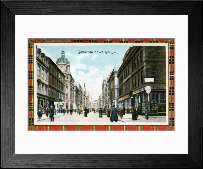Framed Print : Buchanan Street, Glasgow, Lanarkshire Framed Print : Buchanan Street, Glasgow, Lanarkshire