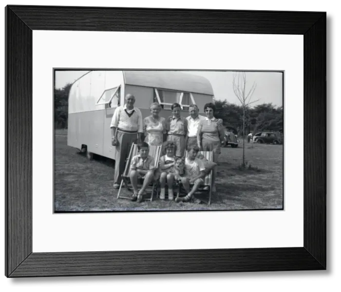 Framed Print : Halcyon Caravan Park, Hullbridge, Essex Framed Print : Halcyon Caravan Park, Hullbridge, Essex