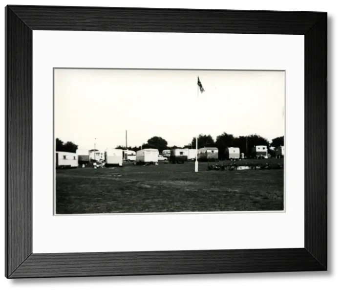 Framed Print : Halcyon Caravan Park, Hullbridge, Essex Framed Print : Halcyon Caravan Park, Hullbridge, Essex