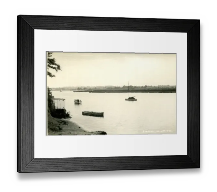 Framed Print : The Crouch, Hullbridge, Essex