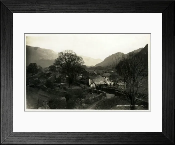 Framed Print : The Village, Stonethwaite, Cumbria Framed Print : The Village, Stonethwaite, Cumbria